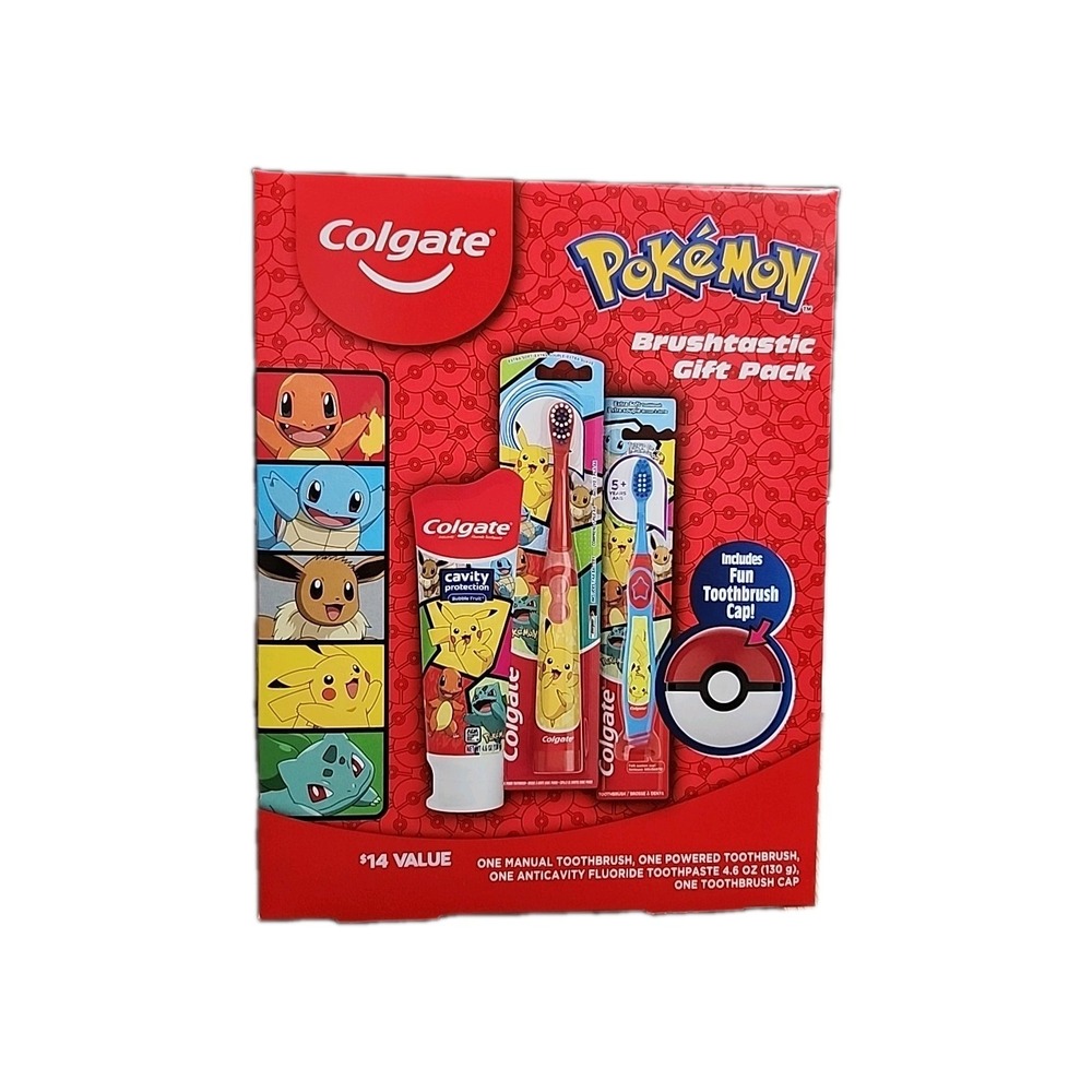 Pokemon‎ Colgate Brushtastic Gift Pack